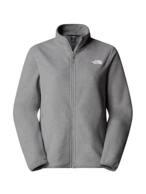 Kurtka z polaru The North Face jasnoszary