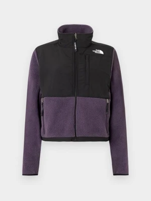 Kurtka z polaru The North Face liliowy