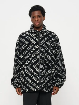 Kurtka z polaru Versace Jeans Couture czarny