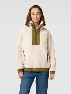 Kurtka z polaru z futerka zakładana przez głowę Part Two