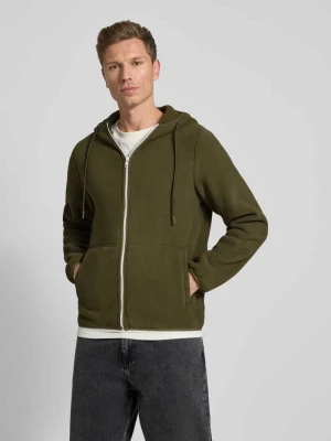 Kurtka z polaru z kapturem model ‘FROST’ Blend