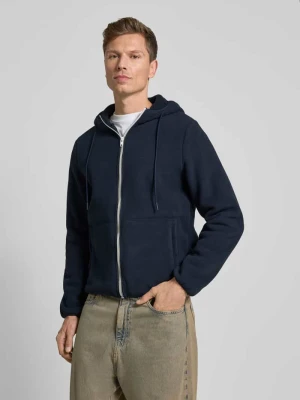 Kurtka z polaru z kapturem model ‘FROST’ Blend