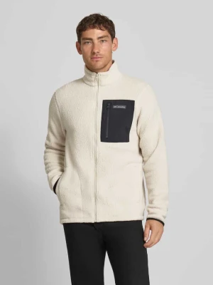 Kurtka z polaru z kieszenią na piersi i wyhaftowanym logo model ‘Jasper’ Columbia