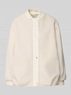 Kurtka z polaru z listwą guzikową model ‘Hulda’ Opus