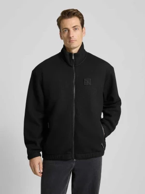 Kurtka z polaru z mieszanki wełny CK Calvin Klein