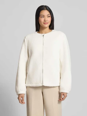 Kurtka z polaru z okrągłym dekoltem model ‘AUTUMN’ Samsøe Samsøe