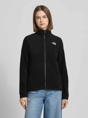 Kurtka z polaru z wyhaftowanym logo Model 'GLACIER' The North Face