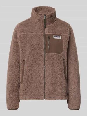 Kurtka z polaru z zamkiem błyskawicznym model 'Heritage' Superdry