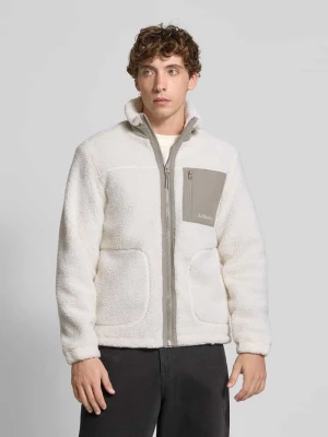 Kurtka z polaru ze stójką i kieszenią na piersi model ‘SOHO’ jack & jones