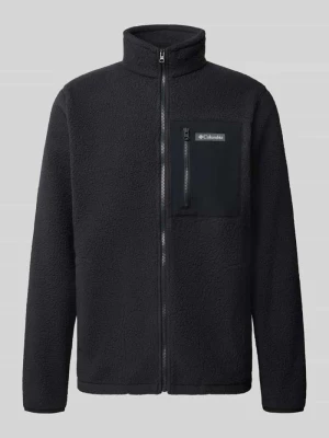 Kurtka z polaru ze stójką model 'Jasper' Columbia Czarny