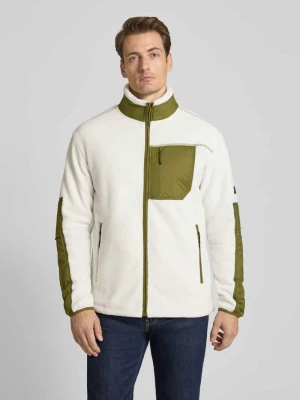 Kurtka z polaru ze stójką model ‘MOHAWK’ icepeak