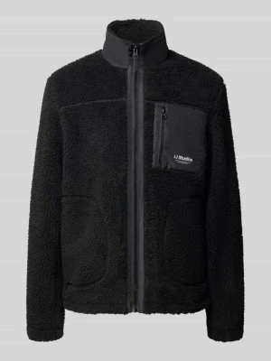 Kurtka z polaru ze stójką model 'SOHO' Jack&Jones Czarny
