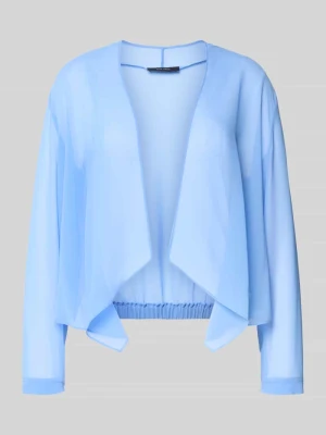 Kurtka z szyfonu o kroju bez zapięcia Vera Mont