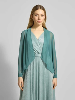 Kurtka z szyfonu o otwartym kroju Vera Mont