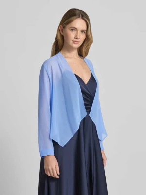 Kurtka z szyfonu o otwartym kroju Vera Mont