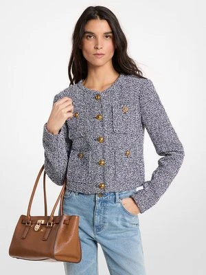 Kurtka z tweedu MICHAEL Michael Kors