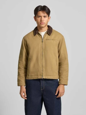 Kurtka z wpuszczanymi kieszeniami model 'CHAMBERI' Jack&Jones Średniobrązowy