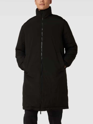 Kurtka z wpuszczanymi kieszeniami model ‘TITAN PUFFER COAT’ Selected Homme