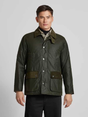 Kurtka z wyhaftowanym logo model ‘Cordale Wax’ Barbour