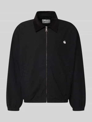 Kurtka z wyhaftowanym logo model 'Madison' Carhartt WIP Czarny