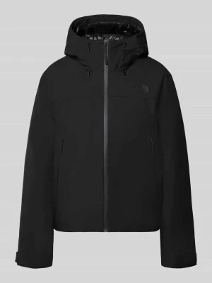 Kurtka z wyhaftowanym logo model 'RANGE DOWN' The North Face Czarny