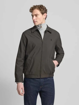 Kurtka z wyhaftowanym logo Polo Ralph Lauren
