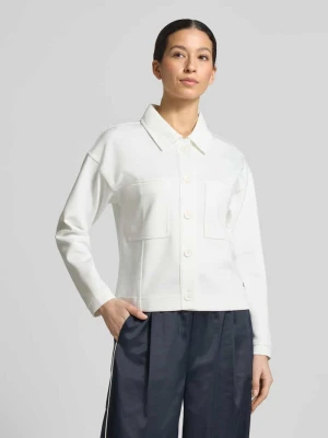 Kurtka z wykładanym kołnierzem i kieszeniami na piersi monari