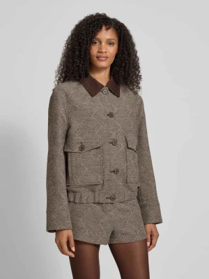 Kurtka z wykładanym kołnierzem i kieszeniami z patką JAKE*S STUDIO WOMAN