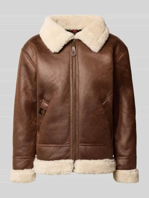 Kurtka z zamkiem błyskawicznym alpha industries