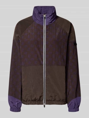 Kurtka z zamkiem błyskawicznym dwustronnym EA7 Emporio Armani