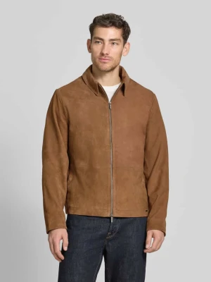 Kurtka z zamkiem błyskawicznym dwustronnym i kołnierzykiem typu kent FYNCH-HATTON