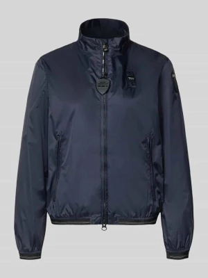 Kurtka z zamkiem błyskawicznym dwustronnym model 'ANNABEL' Blauer USA