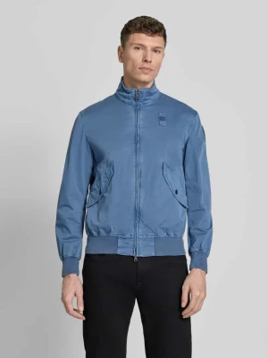 Kurtka z zamkiem błyskawicznym dwustronnym model 'Badger' Blauer Usa