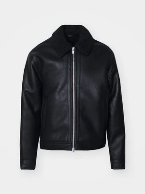 Kurtka ze skóry ekologicznej Abercrombie & Fitch