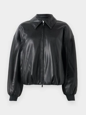 Kurtka ze skóry ekologicznej Abercrombie & Fitch