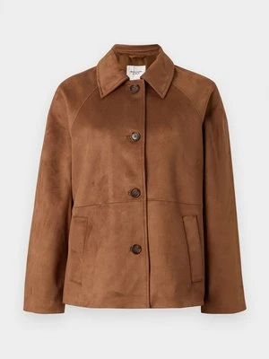 Kurtka ze skóry ekologicznej Abercrombie & Fitch