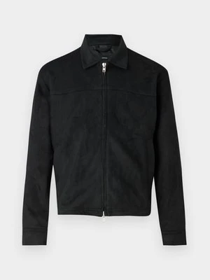 Kurtka ze skóry ekologicznej Abercrombie & Fitch