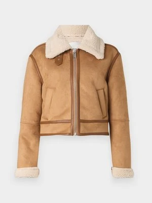 Kurtka ze skóry ekologicznej Abercrombie & Fitch