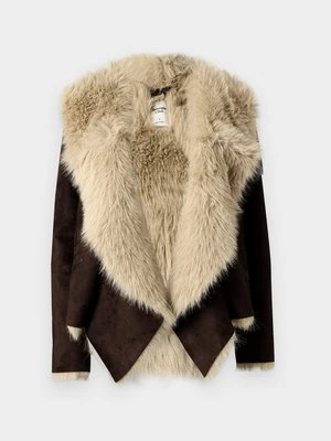 Kurtka ze skóry ekologicznej Abercrombie & Fitch