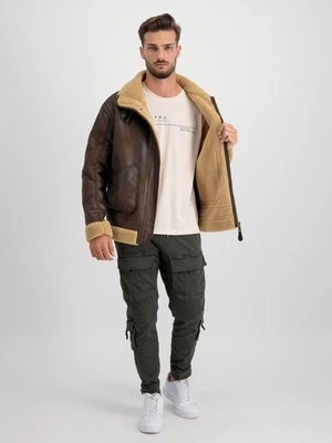 Kurtka ze skóry ekologicznej alpha industries