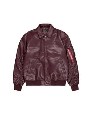 Kurtka ze skóry ekologicznej alpha industries