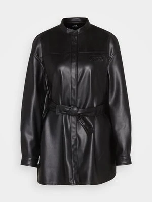 Kurtka ze skóry ekologicznej Armani Exchange