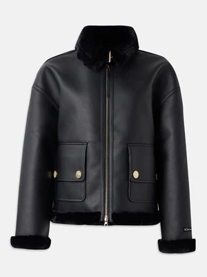 Kurtka ze skóry ekologicznej Armani Exchange
