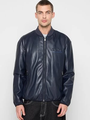 Kurtka ze skóry ekologicznej Armani Exchange
