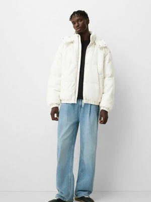 Kurtka ze skóry ekologicznej Bershka