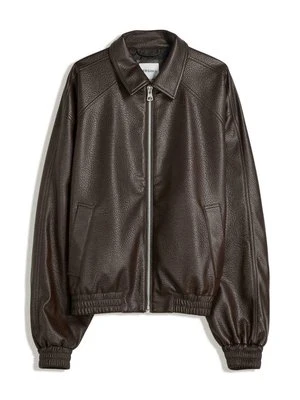 Kurtka ze skóry ekologicznej Bershka