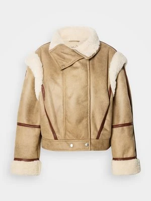 Kurtka ze skóry ekologicznej Boss