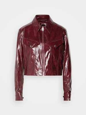 Kurtka ze skóry ekologicznej Boss