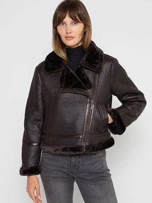 Kurtka ze skóry ekologicznej dreimaster