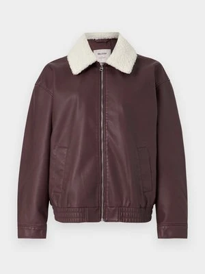 Kurtka ze skóry ekologicznej Hollister Co.